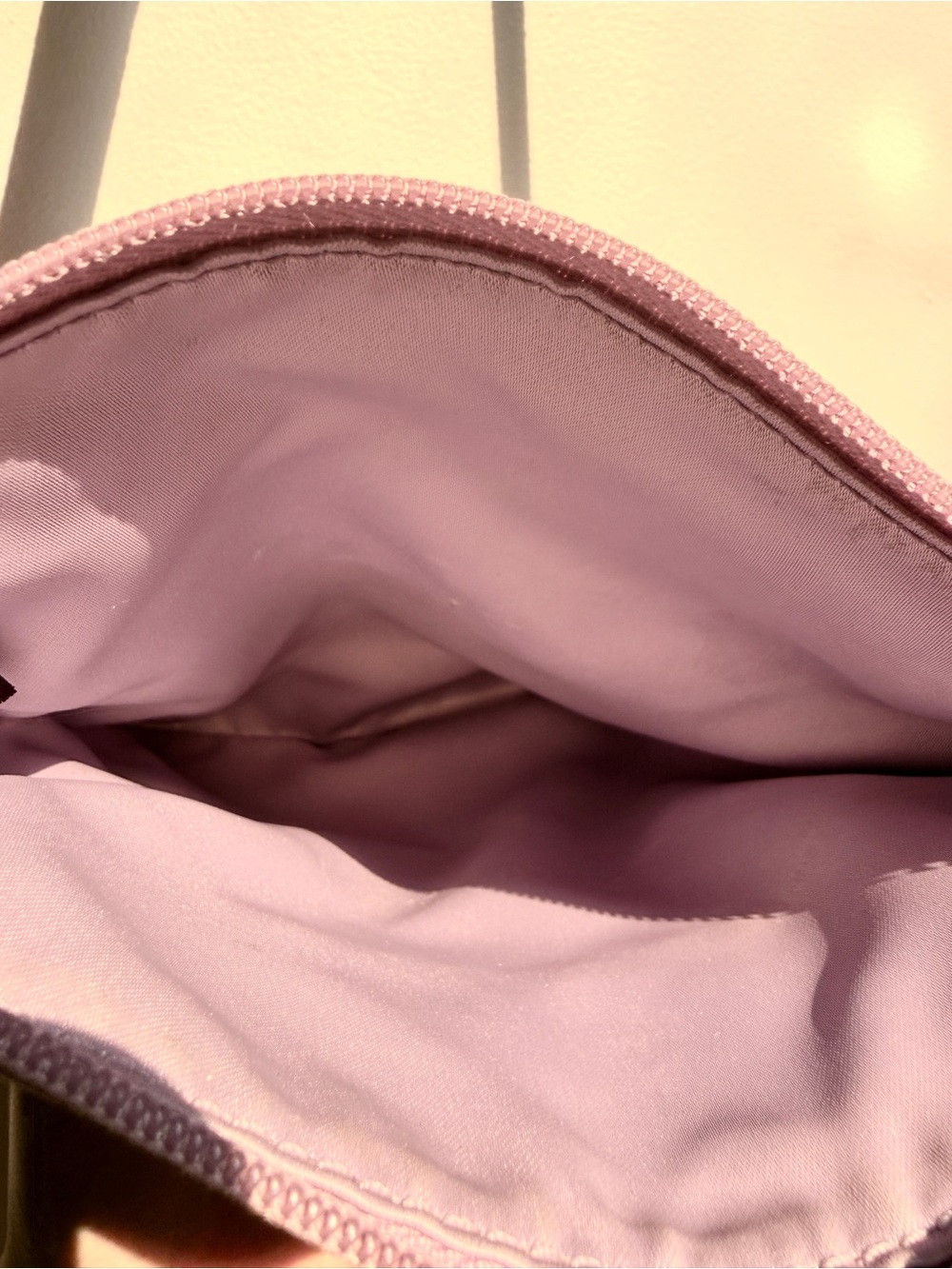 COACH Lilac Pebbled Leather Swingpack with Matching Hang Tag 2010’s - Picture 9 of 11